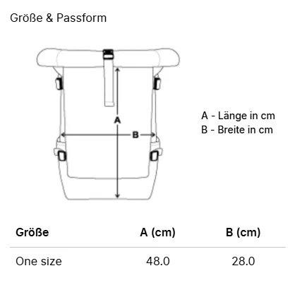 Rolltop Rucksack Größe.webp