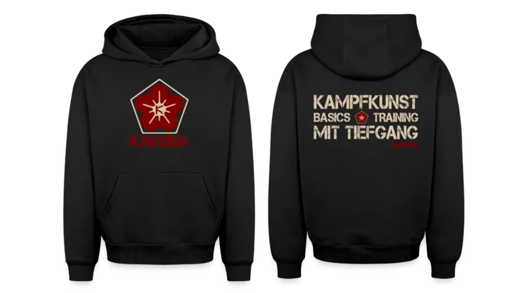 KAKUBA Unisex Hoodie Oversized Heavy
